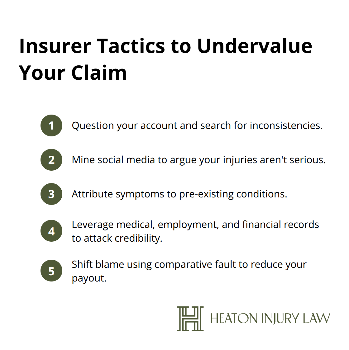 Key tactics insurance adjusters use to challenge and minimize auto accident claims. - Austin auto accident lawyer